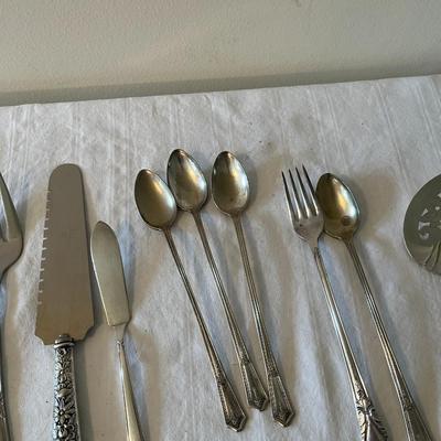 Assorted Silver Plate Dinnerware (DR)