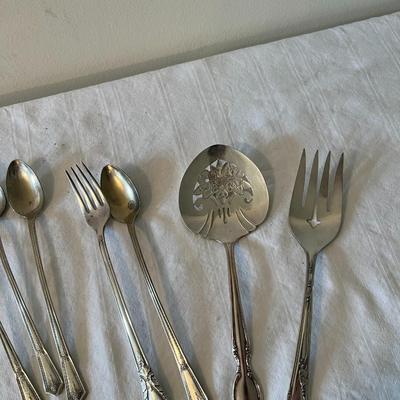 Assorted Silver Plate Dinnerware (DR)