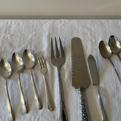 Assorted Silver Plate Dinnerware (DR)