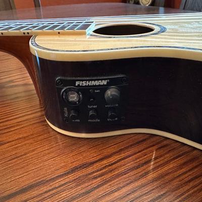MITCHELL MU70CE CUTAWAY ACOUSGIC-ELECTRIC CONCERT UKULELE WITH CASE