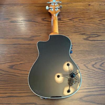 MITCHELL MU70CE CUTAWAY ACOUSGIC-ELECTRIC CONCERT UKULELE WITH CASE