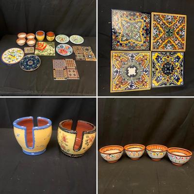 Collection of Hand Painted Ceramics & More (K-MG)