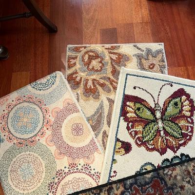 Four Throw Rug Lot (DR)