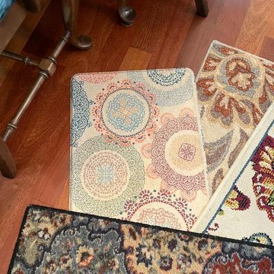 Four Throw Rug Lot (DR)