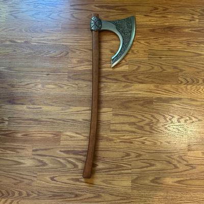 MEDIEVAL VIKING BATTLE AXE