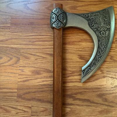 MEDIEVAL VIKING BATTLE AXE