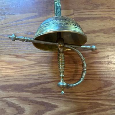 SPANISH TIZONA CUP HILT RAPIER SWORD