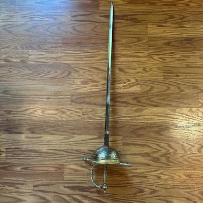 SPANISH TIZONA CUP HILT RAPIER SWORD