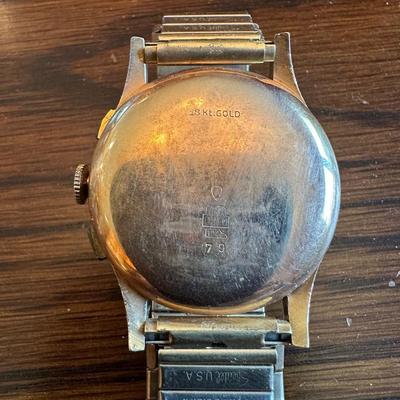 18K GOLD BUTEX WATCH