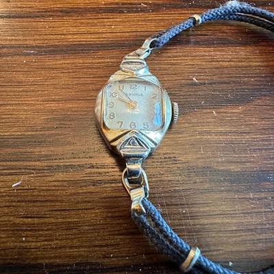 14K GOLD BENRUS WATCH