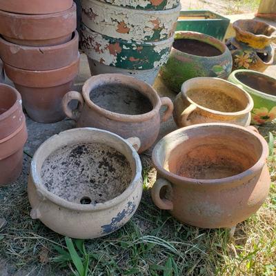 Plethora of Terra Cotta Pots and More (CP-KD)