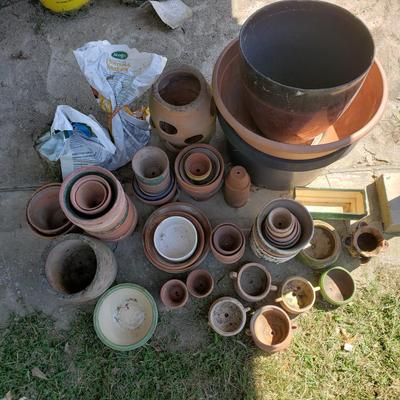Plethora of Terra Cotta Pots and More (CP-KD)