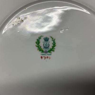 Sale Photo Thumbnail #588: paint is chipping around plates where the light blue trim is.
Measurements:
8.75” in diameter