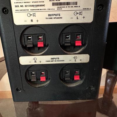 BOSE SURROUND SOUND SPEAKERS WITH A PIONEER RECEIVER