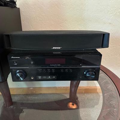 BOSE SURROUND SOUND SPEAKERS WITH A PIONEER RECEIVER