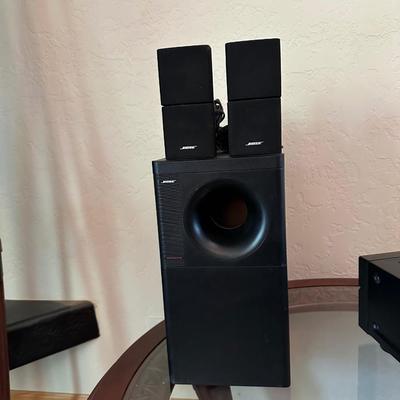 BOSE SURROUND SOUND SPEAKERS WITH A PIONEER RECEIVER