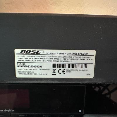 BOSE SURROUND SOUND SPEAKERS WITH A PIONEER RECEIVER
