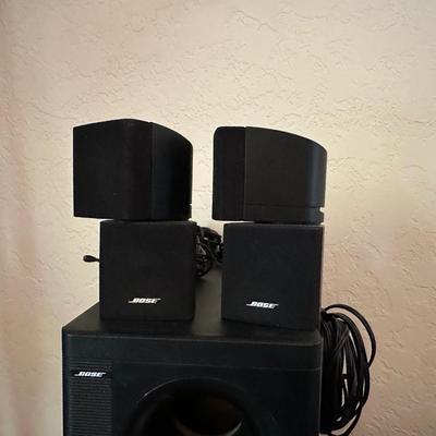BOSE SURROUND SOUND SPEAKERS WITH A PIONEER RECEIVER