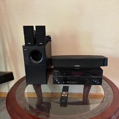 BOSE SURROUND SOUND SPEAKERS WITH A PIONEER RECEIVER
