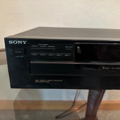 SONY 5 DISC PLAYER AND LG DVD PLAYER BOTH WITH REMOTES