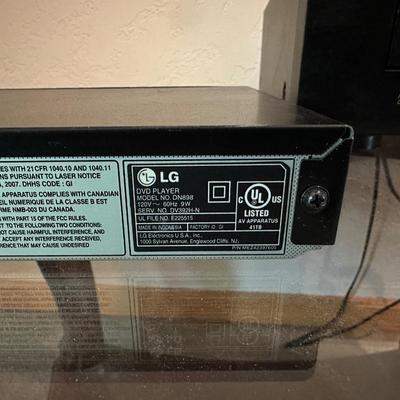 SONY 5 DISC PLAYER AND LG DVD PLAYER BOTH WITH REMOTES