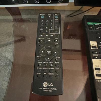 SONY 5 DISC PLAYER AND LG DVD PLAYER BOTH WITH REMOTES