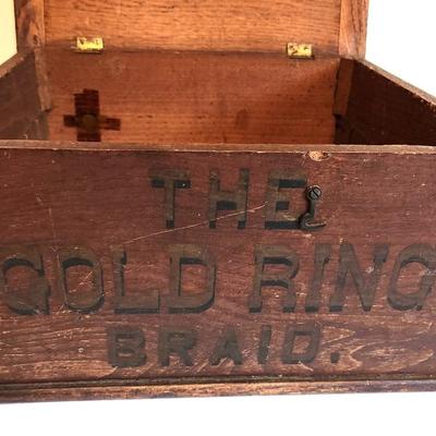 Lot #140 Antique Gold Ring Brand Store Display
