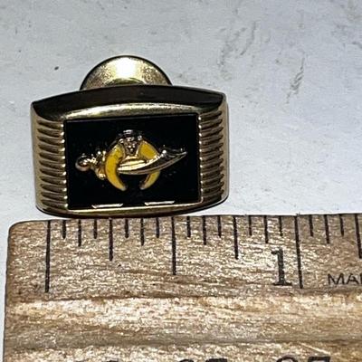 Vintage Shriner's Logo Cufflinks & Tie Tack