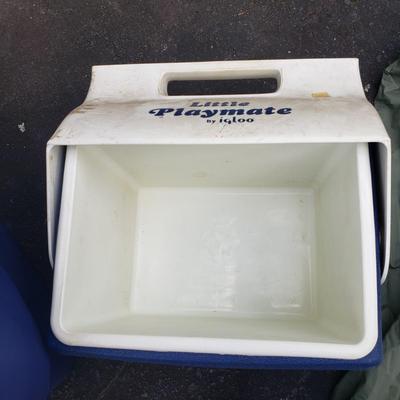 Camping Gear: Rubbermaid Cooler, Radio Shack NOAA Radio, & More (G-KD)