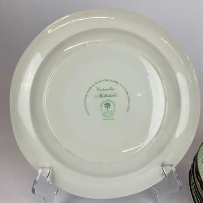 Sale Photo Thumbnail #630: has flea bite paint chips on trim, also one chip on a plate
Measurements:
10.25” in diameter