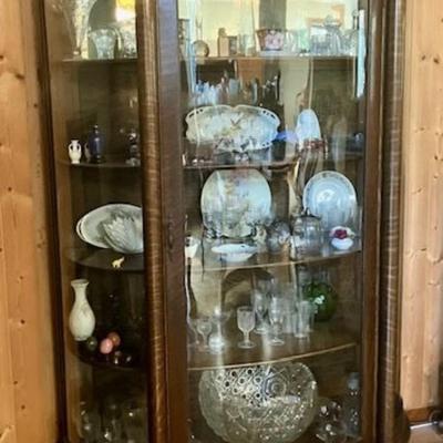 Antique Curio Cabinet