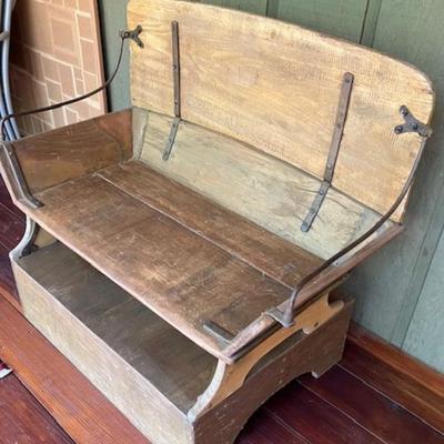 Antique Buggy Seat