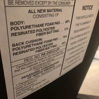 Panasonic Massage Power Recliner