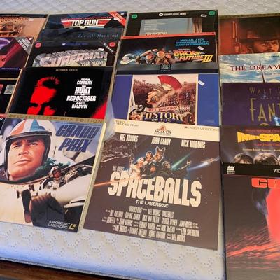 Laser Disc Movies Lot