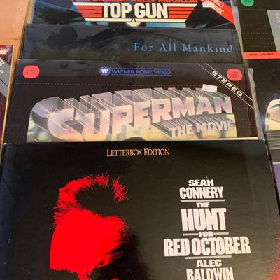Laser Disc Movies Lot
