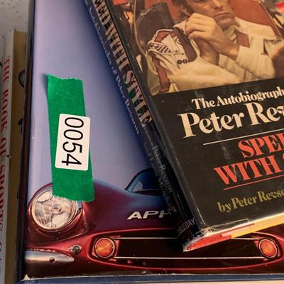 Vintage Hardback Auto Racing Books Lot
