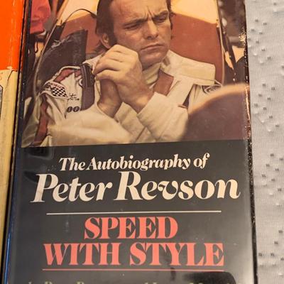 Vintage Hardback Auto Racing Books Lot