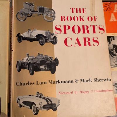 Vintage Hardback Auto Racing Books Lot