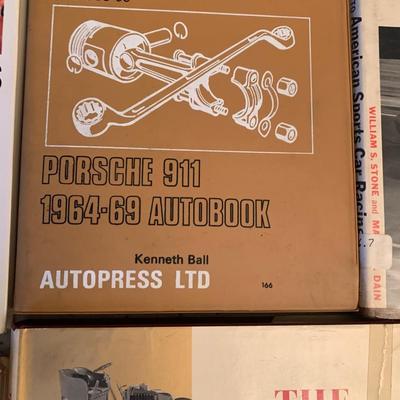 Vintage Hardback Auto Racing Books Lot