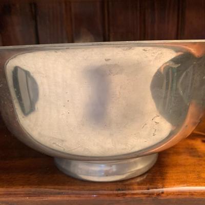 1962 Revere Colonial Pewter Bowl Marlboro Trophy
