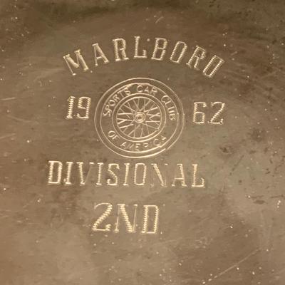 1962 Revere Colonial Pewter Bowl Marlboro Trophy