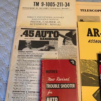 Vintage Lot of Rifle / Reloading Books