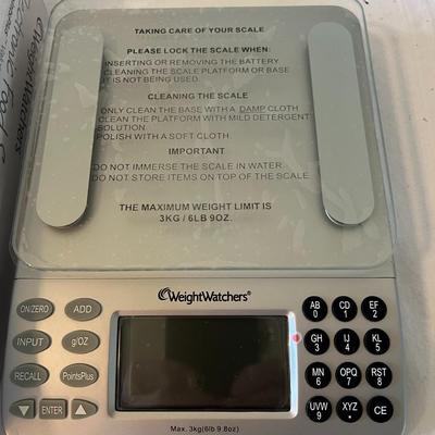 Weight Watchers Electronic Food Scale (K)