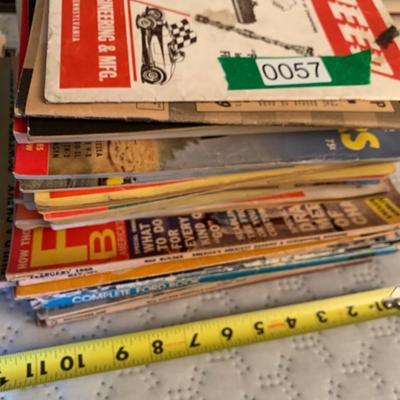 Vintage Lot - Hod Rod Car Racing Magazines