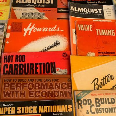 Vintage Lot - Hod Rod Car Racing Magazines