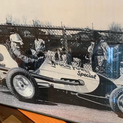 Sprint Car Art Lot Framed/ Signed