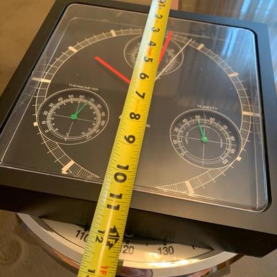 TWO Wall Clocks / Thermometer / Barometer Combos Citizen & Sunbeam