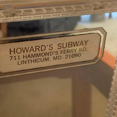 TWO 1950s Local Advertising Thermometers