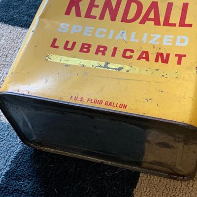 Kendall 1 Gallon Oil Can