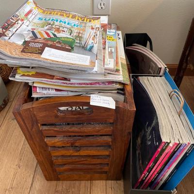 Magazine racks